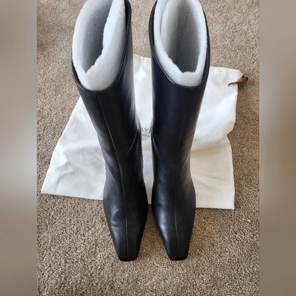 New lafayette 148 anna zipper boots 37 - Picture 4 of 14